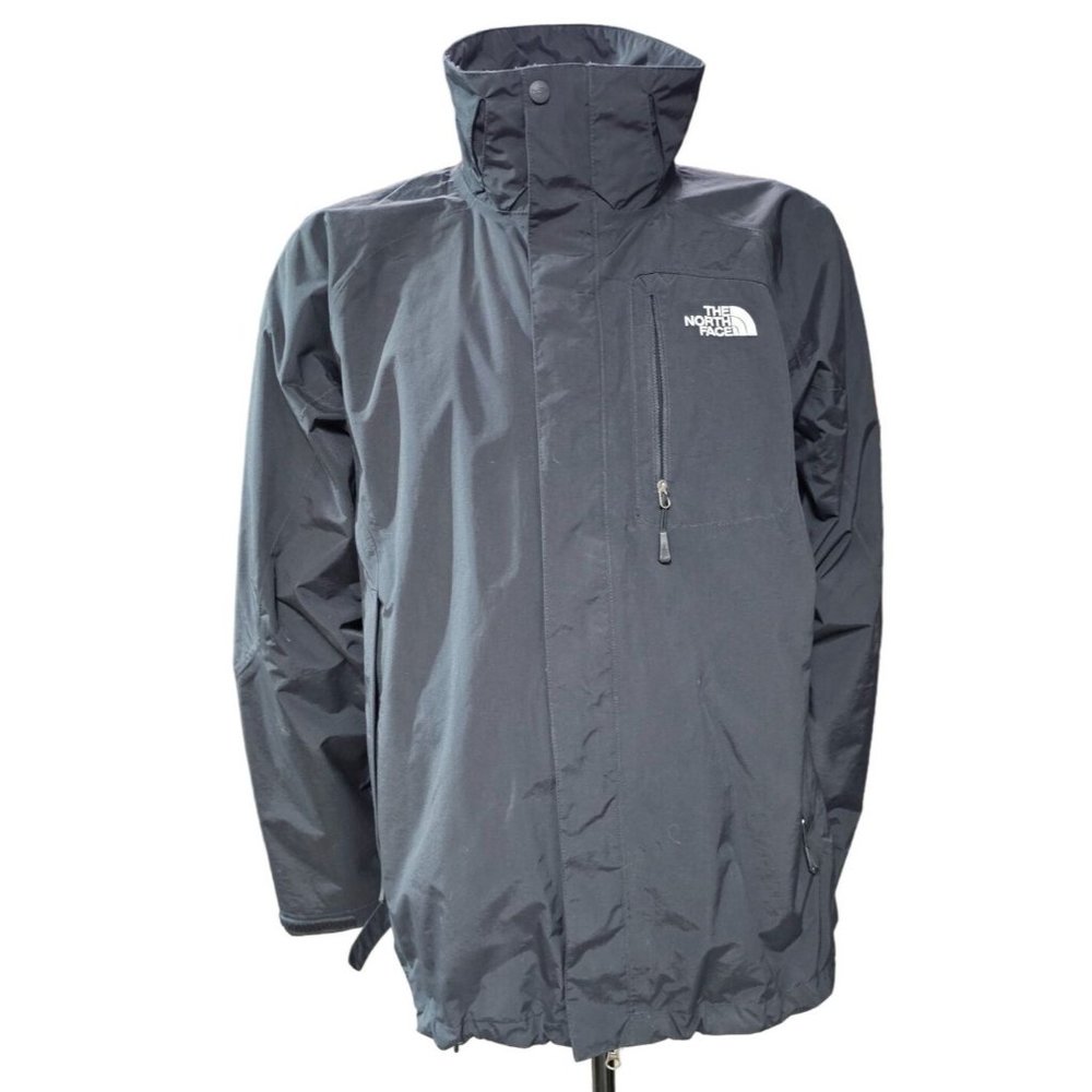 The North Face Men's Black Lightweight Jacket with Drawstring Bottom Hem, Size L - Picture 1 of 8